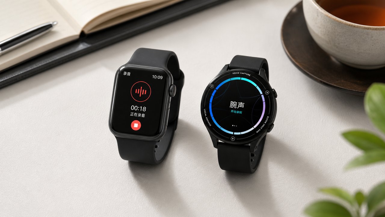 Apple Watch 与 WristVoice 运动手表方案对比